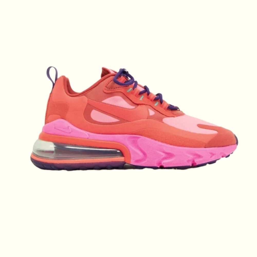 Nike Women's Athletic Shoes - Pink and Orange